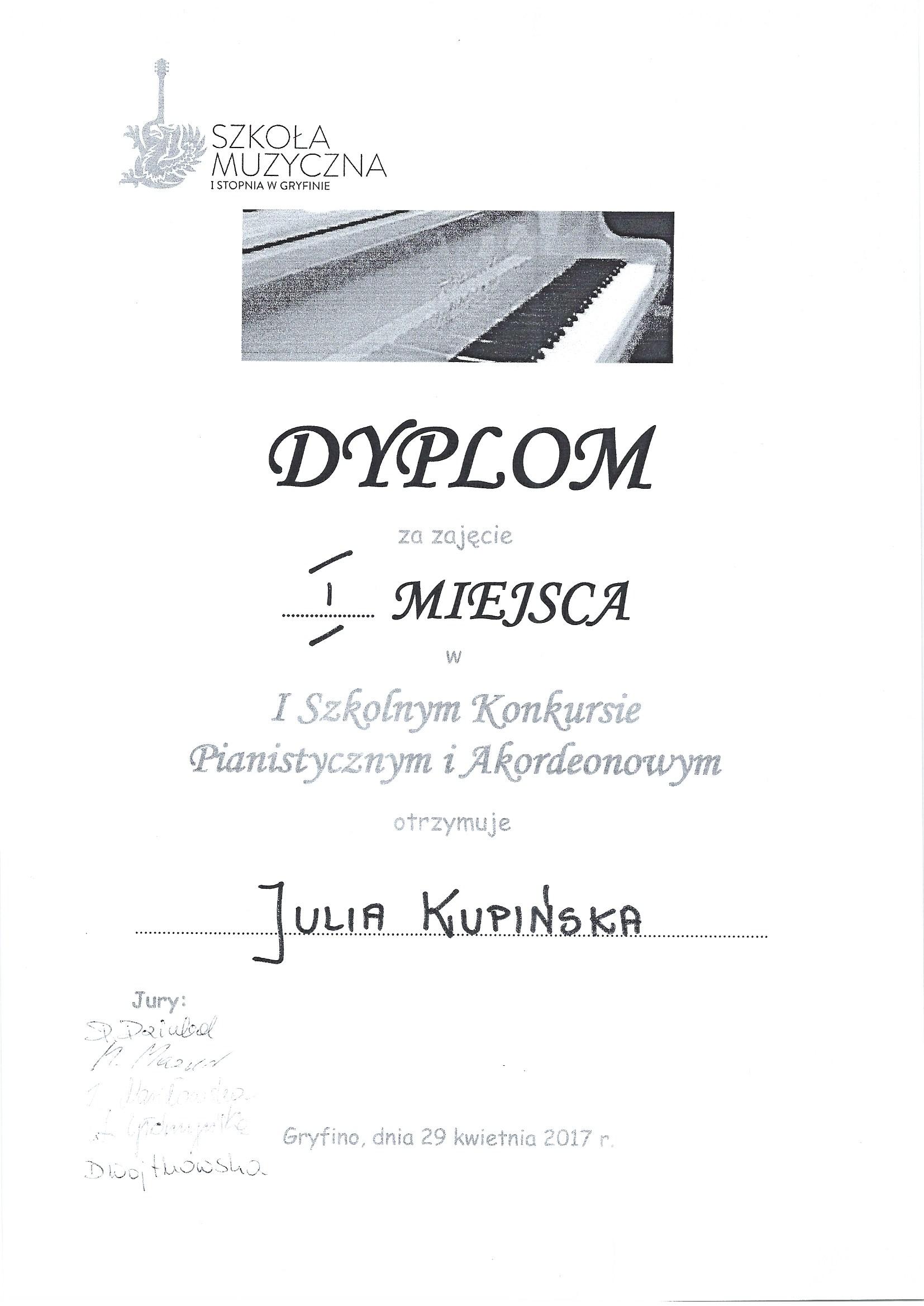Dyplom Jlia Kupinska 
